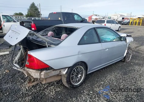 2003 Honda Civic Lx z USA, uszkodzony, nr VIN 1HGEM21513L023033